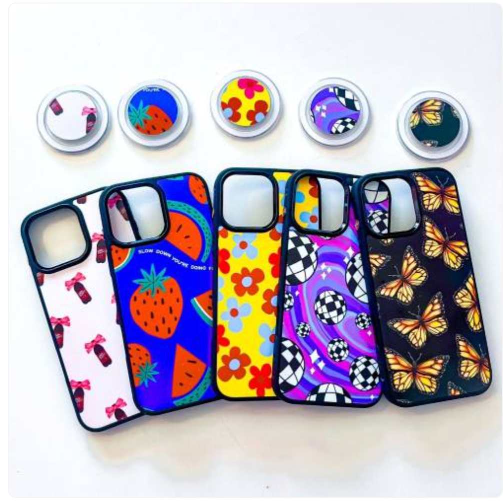 Pop Sockets · Magnetic + Adhesive