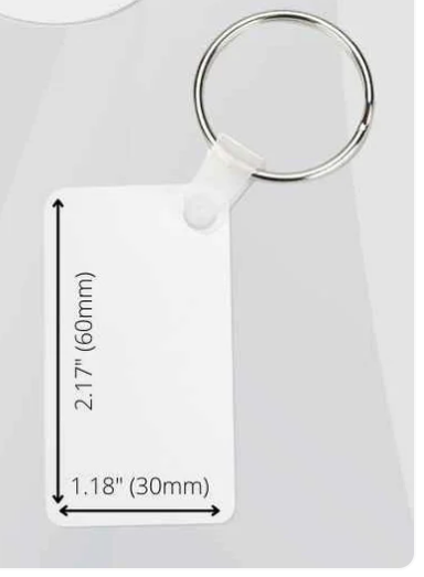 Photo Keychain – Includes Custom Design