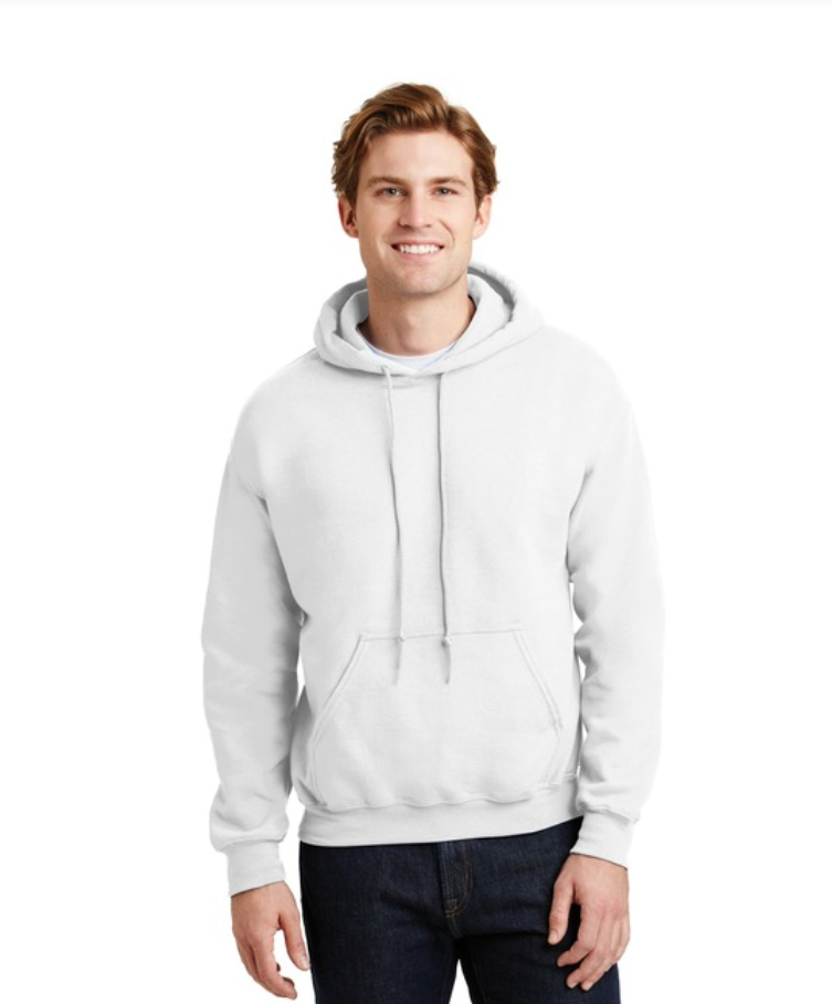 Heavy Blend Gildan Hoodies (50% cotton recommend to size up)